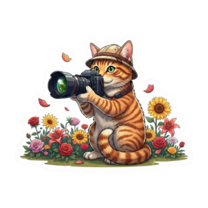 Cat Vinyl Decal Sticker – Waterproof