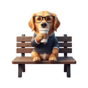 Dog Vinyl Decal Sticker – Waterproof