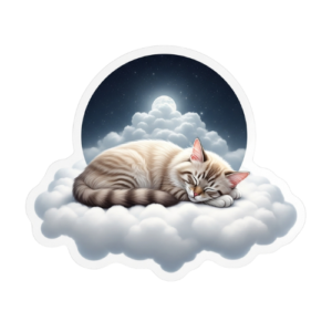 Cat Vinyl Decal Sticker – Waterproof