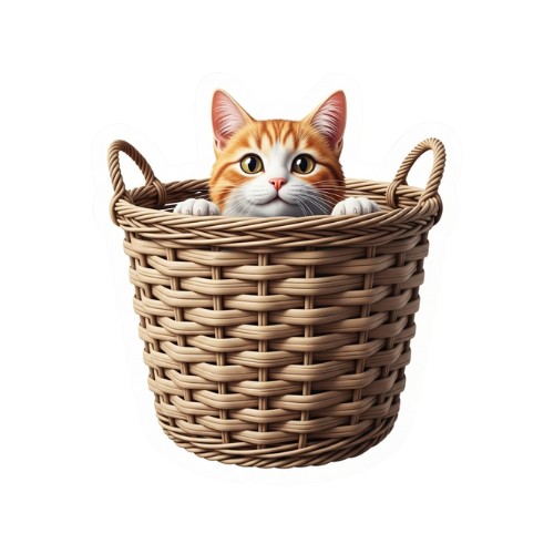 Cat Vinyl Decal Sticker – Waterproof