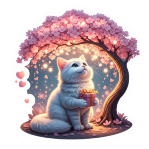 Cat Vinyl Decal Sticker – Waterproof