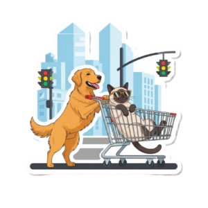 Dog Vinyl Decal Sticker – Waterproof