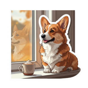 Dog Vinyl Decal Sticker – Waterproof