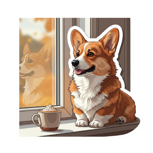 Dog Vinyl Decal Sticker – Waterproof