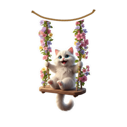 Cat Vinyl Decal Sticker – Waterproof