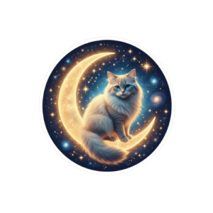 Cat Vinyl Decal Sticker – Waterproof