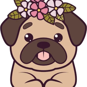 Beautiful Dog Inspirational Vinyl Sticker